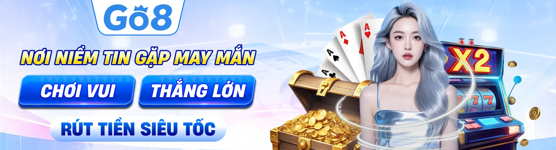 GO8 – Nơi Niềm Tin Gặp May Mắn” “Chơi vui – Thắng lớn – Rút tiền siêu tốc!